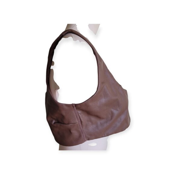 SKIMS Rich Chocolate Brown Faux Leather Bralette Plus Size 2X NWOT Trendy Top - Picture 6 of 13